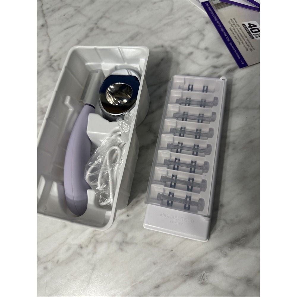 MICHAEL TODD Beauty - Sonicsmooth 2-in-1 Dermaplaning System - Pre Owned